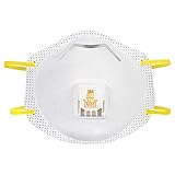 3M 8511 Paint Sanding Valved N95 Cool-Flow Respirator, 10-Pack