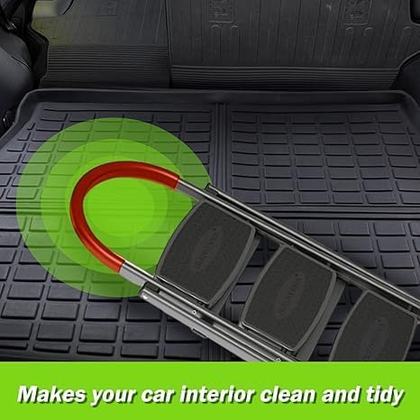 Cargo Liner Fits for BMW X5 2019 2020 2021 2025 2024 2023 2022 Trunk Liner All Weather Cargo Mat, Custom Fit TPE Anti-Slip Car Seat Back Protector Accessories (with Backseat Mat)