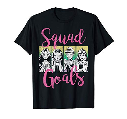 Disney Princess Squad Goals Vintage Group Shot Poster T-Shirt