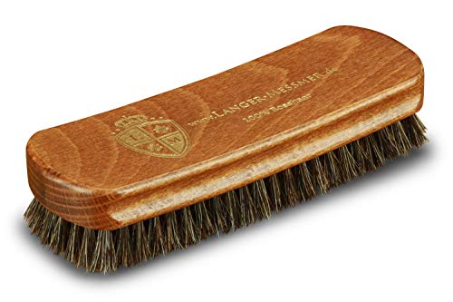 Langer & Messmer - Cepillo para el polvo (17 mm), color marrón y gris