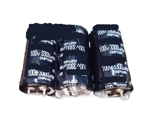 Condensateur 100V 3300 uF radial DECON 25 x 50 mm pour restaurer un amplificateur audio ancien