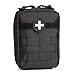 Orca Tactical MOLLE EMT Medical First Aid Utility Pouch (Bag Only) (Black)