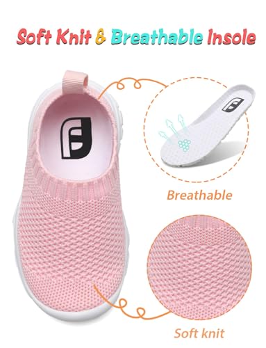 Joinfree JR-BB05-PINK-25-A Toddler Boys And Girls Shoes Slip thumb #1