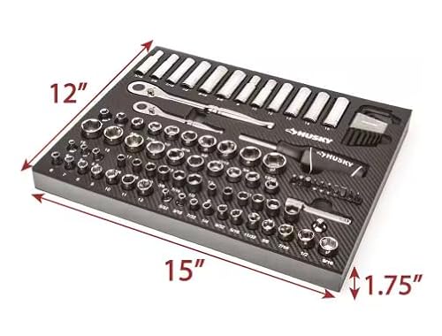 Husky Mechanics Tool Set in EVA Foam (94-Piece) thumbnail 2