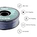 eSUN 1.75mm Gray ABS 3D Printer Filament 1kg Spool (2.2lbs), Gray