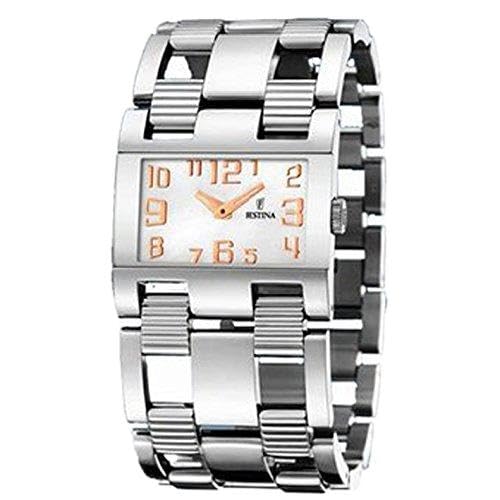 Montre femme Festina F16770/5 en acier inoxydable argenté et mouvement quartz