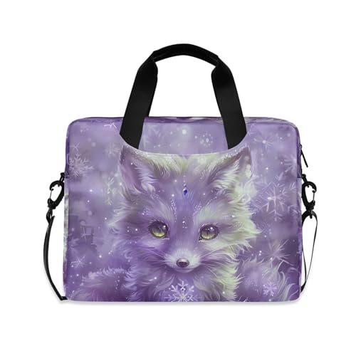 Funda para portátil ALAZA Cute Fox Snowflake 13-15.6 pulg miniatura 1