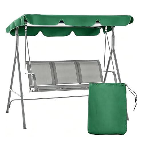 Cubierta de toldo para columpio impermeable que soluciona filtraciones 2