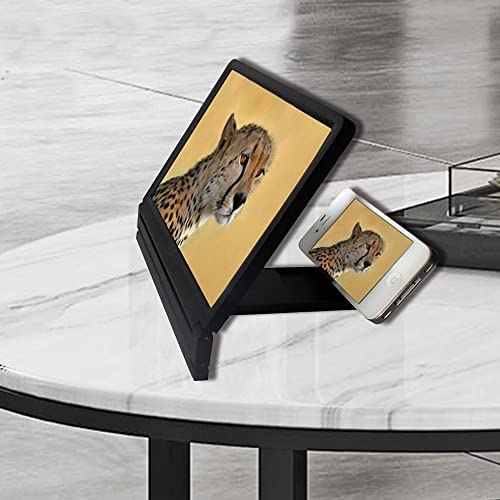Amplificateur d'écran 3D HD support vidéo pliable blanc - 4