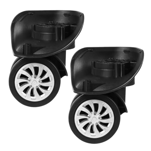 CHILDWEET 8個 スーツケース交換用キャスター 転多機能トロリーキャスター 荷物用滑らか車輪 軽量耐久設計で簡単取り付け可能