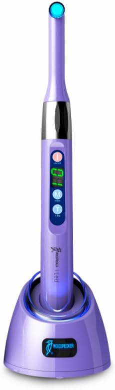 PofeLove-Woodpecker iLED Cordless High Power 5W Cure Light Wireless LED Blue Light Lab Equipment for Teeth Restoration 110V