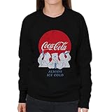 Merce ufficiale All+Every Coca Cola Always Ice Cold Polar Bears Women\'s Sweatshirt