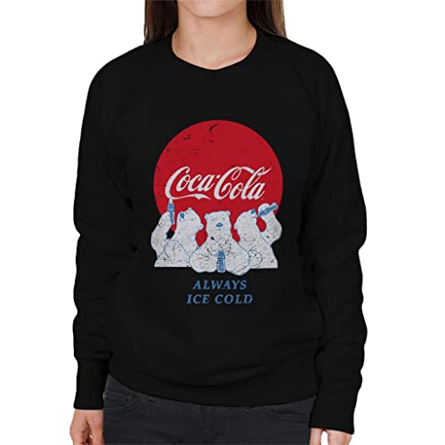 Merce ufficiale All+Every Coca Cola Always Ice Cold Polar Bears Women\'s Sweatshirt