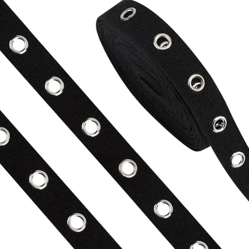 Ruban à œillets prêt à coudre 6 mètres pour ajustement de vêtements - 2