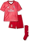 adidas Real 3 Mini Conjunto, Unisex niños, Multicolor (Correa/rojviv), 98