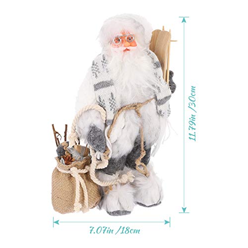1 Unidade Simulação De Papai Noel Recheios De Meia De Natal Papai Noel Decoração Da Janela Decoração