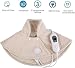 MVPower Manta Electrica Cuello, Almohadilla Cervical Electrica con 3 Ajustes de Temperatura...