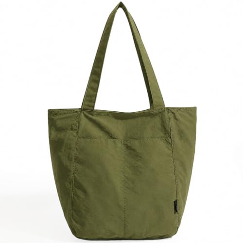 Image of Barsine Tote Bag for Women Unisex Lightweight Nylon Totes Purses and Handbags Large Casual Shoulder Hobo for Travel Gym