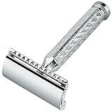 Merkur 3-Piece Double Edge Safety Razor, Chrome-Plated 42001,