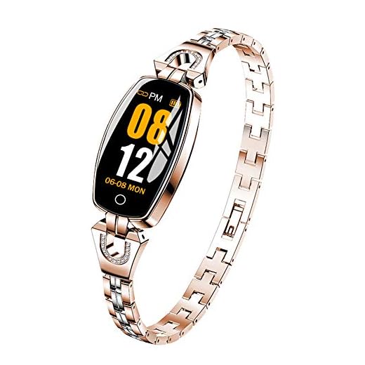 Gfyee Fitness tracker smartwatch vattentät IP67, fitnessarmband med pulsmätare 0,96 tums färgskärm och kamera aktivitetsspårare pulsklocka stegräknare klocka smart klocka fitnessklocka för kvinnor