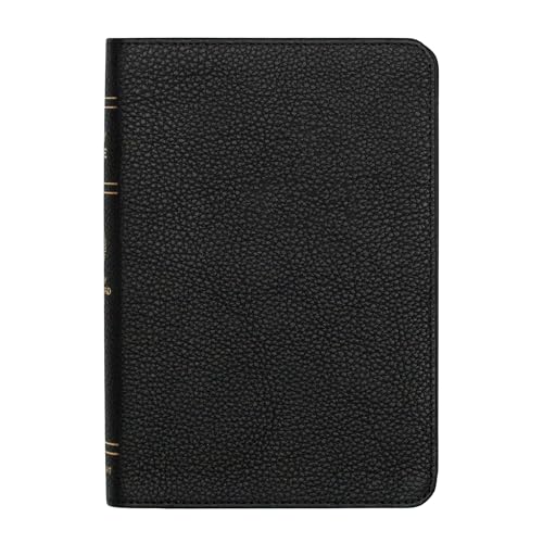 LSB Compact Black Genuine Leather Bible
