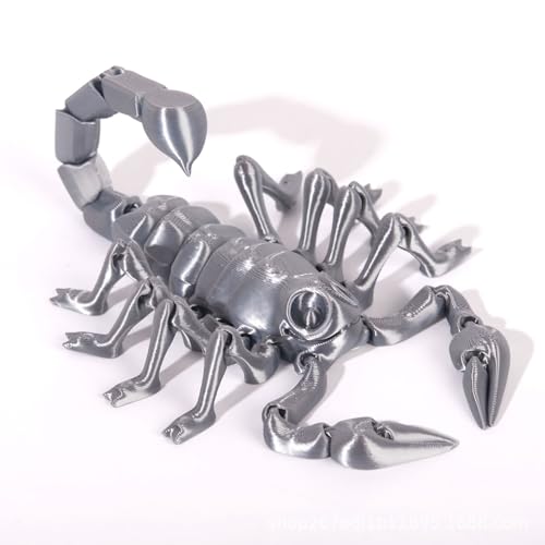 3D�v�����g �O�b�Y 3D�v�����g �A�j�}�� �T�\�� ���� �X�g���X���� �z�[�� �I�t�B�X �f�X�N �f�R���[�V���� �G�O�[�N�e�B�u �f�X�N �g�C-Silk Silver||15cm/5.9in [���s�A���i]