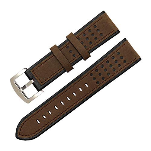 Bracelet de montre en cuir 22mm robuste pour remplacer un bracelet usé