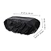Unomor 1pc Oxford Car Winch Cover Dustproof Outdoor Car Protector Elastic Band Easy Storage
