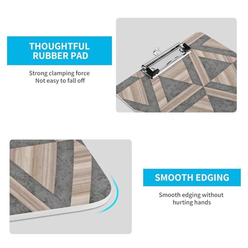 Porte bloc A4 rigide triangles multiples pour sécuriser vos feuilles - 6