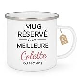 Célébrez la merveilleuse Colette dans votre vie avec ce cadeau spécialement conçu pour elle. Que ce soit pour son anniversaire, Noël, ou juste pour le plaisir, ce mug ajoutera une touche personnelle et chaleureuse à ses journées.