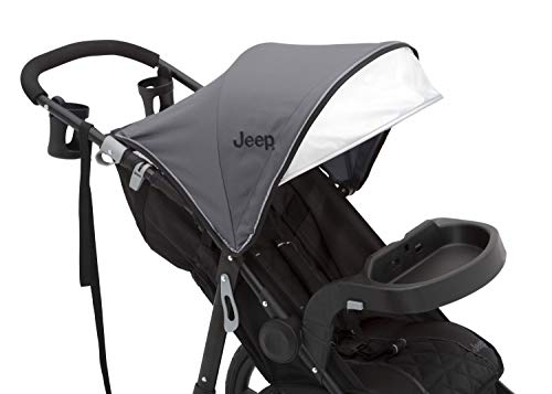 Jeep Classic Jogging Stroller by Delta Children, Grey by Delta Children - Image 7