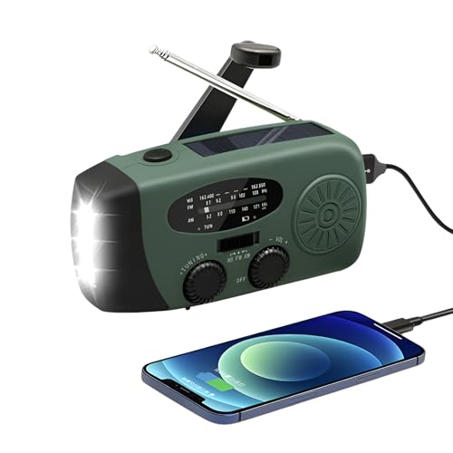 [derifu]�y�h�Ѓ��W�I �h�ЃO�b�Y�z/��񂵏[�d�� �ً}SOS�A���[������ �h��IPX3 AM/FM/NOAA�Ή� �R���p�N�g�y�� �A�E�g�h�A ���p���C�g�t�� �g�у��W�I �O���[��