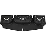 Three Pocket PVC Windshield Bag with Studs WS21