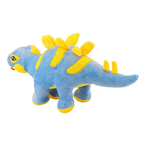 Image of Dinosaur Soft Toy (53CM) Cartoon Blue Plush Stuffed Animal| Baby Plush Toy Stuff Toy| Cute Cuddly Dino Teddy for Kids and Babies | Huggable Soft Toy Birthday Gift for Boys and Girls Kids