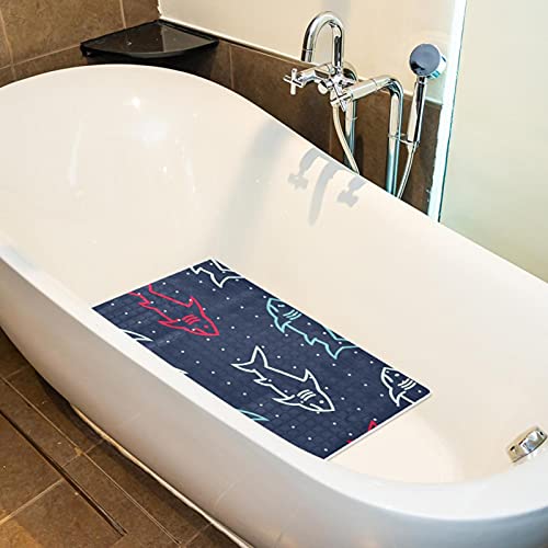 Tapis de bain antidérapant requins 39x70cm Bennigiry - 6