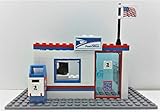 Building Bricks Toys Custom City USPS Postal Service Post Office.