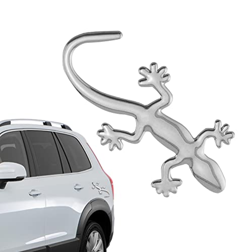WOTEG Gecko-Autoaufkleber | Mode 3D-Gecko-Form | Gecko Aufkleber Abzeichen Abzeichen Dekoration Autozubehör