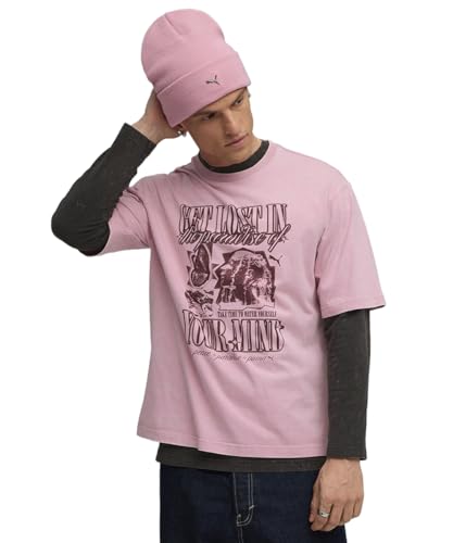 T shirt carré délavé à motif Paradise Mindset Homme - vue 2