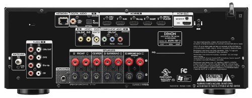 Denon Avr-1913 7.1 Channel 3D Pass Through And Networking Home Theater Av Receiver With Airplay (Discontinued By Manufacturer) #TOP3