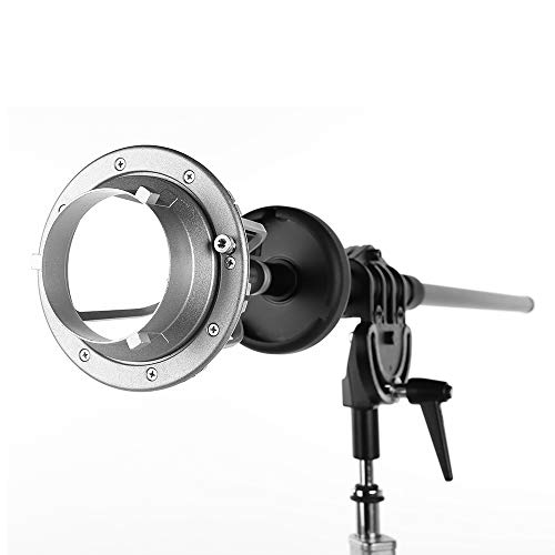 AMBITFUL AL-06 Softbox Reflector Extendable Bracket Adapter Compatible Bowens Mount Speedlite Stduio Flash Parabolic Softbox - Thumbnail 2