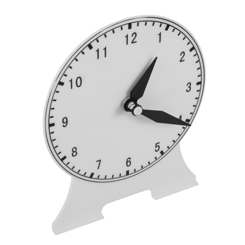 ERINGOGO 1PC Non Linking Clock Model for Teaching Hand Educational Clock for Students School Supplies and Home Decor Random Color