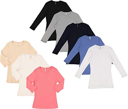 KIKI RIKI Girls Ribbed 3/4 Sleeve T-Shirt - 273772
