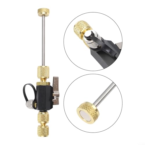 Herramienta para extracción de núcleo de válvula HVAC de latón miniatura 4