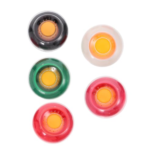 VILLCASE 5pcs Finger Paper Moistener Counting Cash Bills Moisturizing Balm Non Slip Fingertip Sponge for Bank Cashiers