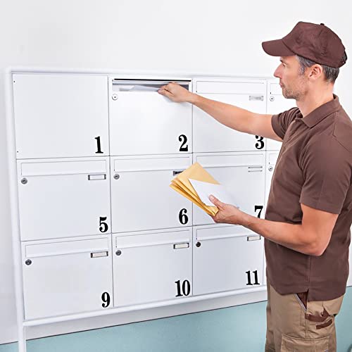 80 pezzi da 2 pollici Premium Mailbox numero