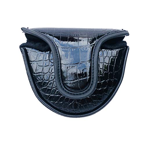 POENVFPO Couvre-Chef de Mini Golf Mallet, Couverture de Putter de Golf de Club en PU avec 3 Couches épaisses pour Putter à Arbre Central (Motif)