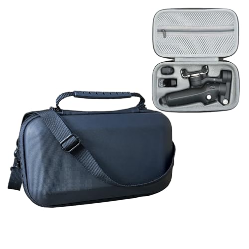 Image of Xmaspanda Osmo Mobile 7P Case, Portable Storage OM 7P Carrying Case Shoulder Bag for DJI OM 7 /7P Smartphone Gimbal Stabilizer Accessories Black