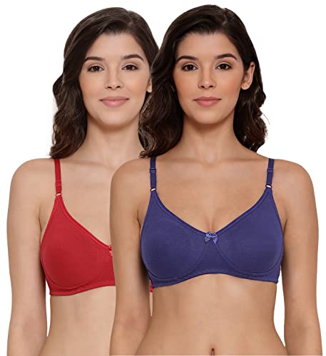 Image of Lyra Women's Cotton Non Padded Wire Free T Shirt Bra