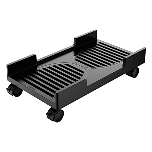 Soporte para CPU Heavy-Duty de Plástico Removible para Torre, Bastidor para Chasis de PC con Ruedas miniatura 1