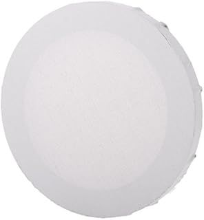 SM SunniMix Round-shaped Wood Framed Artist Blank Stretched Canvas Panel, 20cm